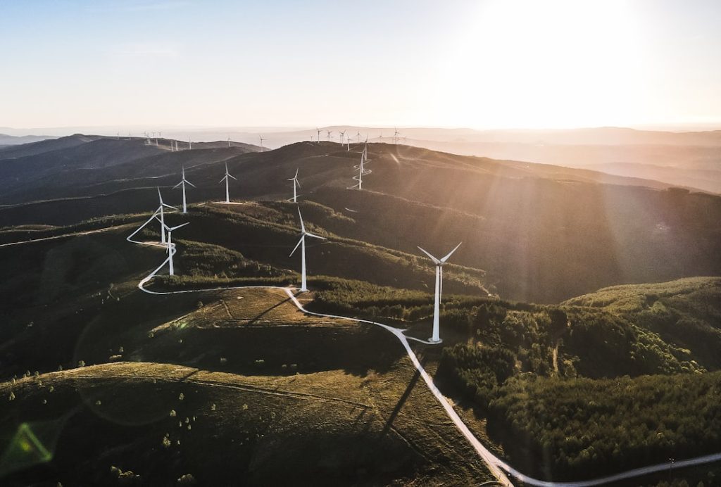 Photo Wind turbines