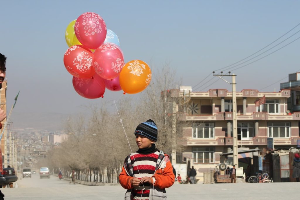 Photo 1 Carbon capture facility 2 Kabul skyline