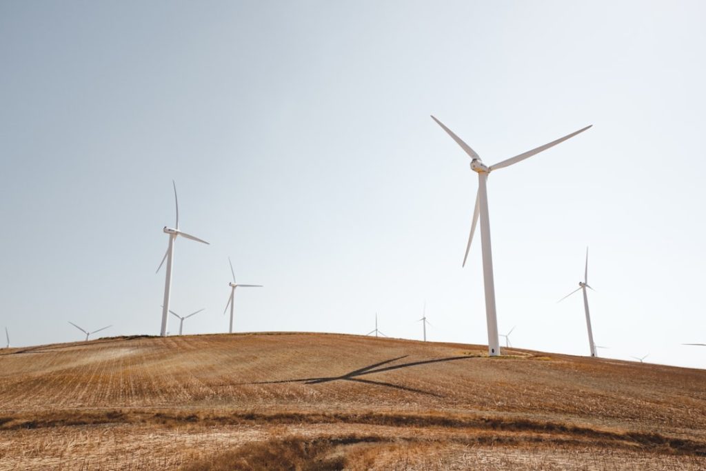 Photo Wind turbines