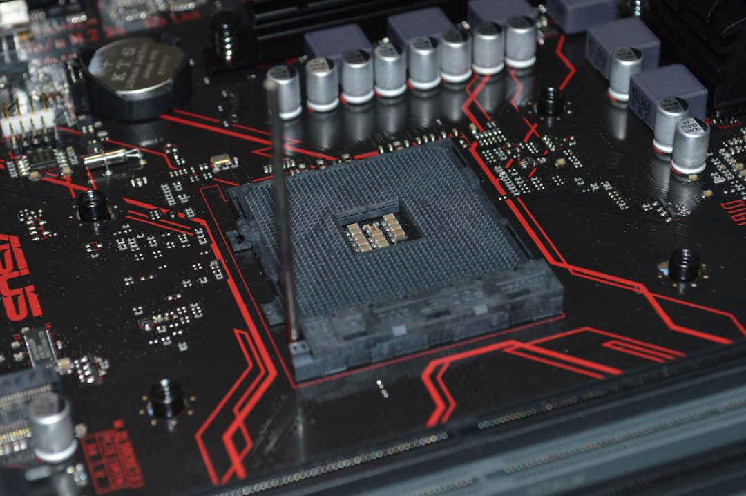 Photo Motherboard circuit